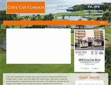 Tablet Screenshot of covecaycondos.com